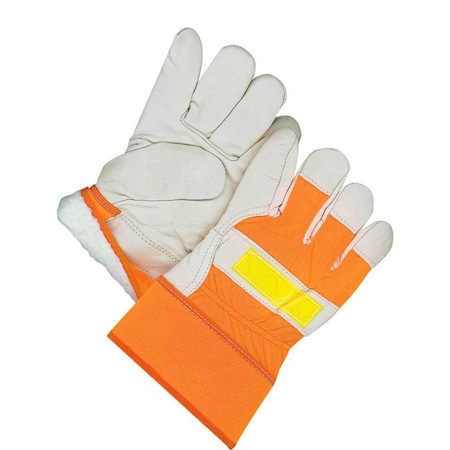 Bdg Leather Palm Gloves, Leather, Universal, 1 PR 40-9-2870-K